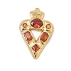 304 Stainless Steel Rhinestone Pendants SA-CBAA9A2-01G-03-1