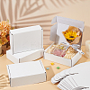 Cardboard Paper Shipping Box LS-CON-WH0089-57-5