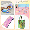 Laser PU Leather Fabric DIY-WH20032-57G-4