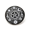 Planet with Sailor's Kont Alloy Brooch for Backpack Clothes JEWB-G020-03P-1
