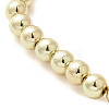 Electroplated Synthetic Magnetic Hematite Beads Strands G-L613-F01-01A-2