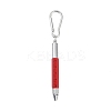 Aluminum Practical 6-in-1 Keychain Pen LS-AJEW-R004-01P-07-1