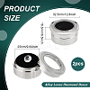 Alloy Loose Diamond Boxes CON-WH0104-11A-P-2