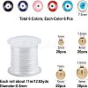 116Pcs DIY Evil Eye Style Bracelet Making Kits DIY-NB0005-01-2