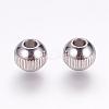 Tarnish Resistant 201 Stainless Steel Beads STAS-G133-05P-1