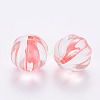 Transparent Acrylic Beads TACR-S154-19A-52-2