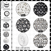 DIY Round Wooden Beads Bracelets Jewelry Making Kits DIY-SP0001-45A-2