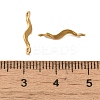 Ion Plating(IP) 304 Stainless Steel Links Connector Charms LS-X-STAS-Q323-08G-3