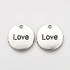 Tibetan Style Alloy Pendants LS-TIBEP-Q078-23AS-RS-1