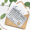Rectangle 201 Stainless Steel Thermal Transfer Wallet Card DIY-SD0001-90D-7