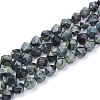 Natural Kambaba Jasper Beads Strands G-S149-39-6mm-1
