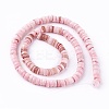 Shell Beads Strands SSHEL-E571-49A-4