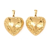 304 Stainless Steel Pendants STAS-P438-37C-G-1