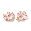 Alloy Enamel Charms FIND-E031-03A-4