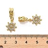 Rack Plating Brass Micro Pave Cubic Zirconia Charms KK-S398-10A-3