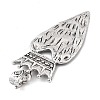 Tibetan Style Alloy Big Pendants PALLOY-D362-02AS-C-2