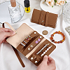 Rectangle PU Leather Envelope Travel Folding Rolls AJEW-WH048-966B-3