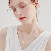 10Pcs 5 Styles Brass Pendants KK-BBC0022-65-5