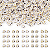 Biyun 500Pcs 5 Styles Plating Acrylic Beads SACR-BY0001-03-2