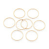 Brass Linking Rings KK-S327-06KC-20mm-1