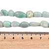Natural Amazonite Nuggets Beads Strands X-G-J335-31A-5