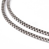 201 Stainless Steel Box Chain Necklace for Men Women NJEW-P268-A41-1X5-2