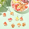 30Pcs 5 Styles Resin Pendants RESI-CJ0005-20-6