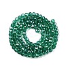Electroplate Glass Beads Strands EGLA-A044-T4mm-A18-3