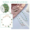 DIY Natural Green Aventurine Jewelry Set Making Kit DIY-WR0004-16A-6