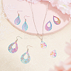 PVD Vacuum Plating 201 Stainless Steel Filigree Pendants STAS-UN0012-50-5