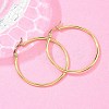 Ion Plating(IP) 304 Stainless Steel Hoop Earrings LS-EJEW-N0016-11G-F-2