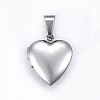 Tarnish Resistant 316 Stainless Steel Locket Pendants LS-STAS-O103-28P-1