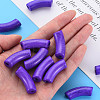 Opaque Crackle Acrylic Beads MACR-S372-001N-004-5
