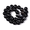 Natural Banded Agate Beads Strands G-Q608-18A-3
