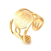 304 Stainless Steel Cuff Open Rings RJEW-S628-11G-2