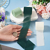 3 Rolls Polyester Raw Edges Ribbons SRIB-TAC0002-26F-7
