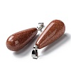 Synthetic Goldstone Pendants G-F707-06-3