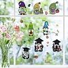 8 Sheets 8 Styles PVC Waterproof Wall Stickers DIY-WH0345-075-5