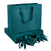 Paper Candy Gift Storage Pouches with Ribbon Handle LS-ABAG-WH0048-05-1