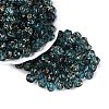Picasso Transparent Glass Beads SEED-Q039-04G-1