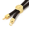 Twisted Nylon Cord Silder Bracelets DIY-B066-03G-08-3