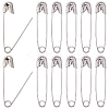 100Pcs Iron Safety Pins NEED-YW0001-07-1