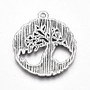 Tibetan Style Alloy Pendants LS-X-TIBE-S323-020AS-RS-2