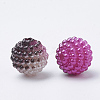 Imitation Pearl Acrylic Beads OACR-T004-10mm-02-2