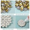 4Pcs Paillette and Rhinestone Accessories FIND-FH0012-19C-5