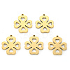 PVD Vacuum Plating 304 Stainless Steel Pendants LS-STAS-N092-06G-1
