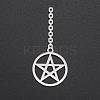 Non-Tarnish 201 Stainless Steel Pendants LS-STAS-S105-LA228-1