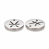 Tarnish Resistant 201 Stainless Steel Pendants STAS-Z001-B-11P-2