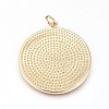 Brass Enamel Pendants LS-ZIRC-L078-069A-NR-2