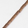 Electroplate Non-magnetic Synthetic Hematite Beads Strands G-J162-C-06-3